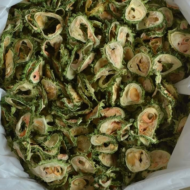 Dehydrated bittergourd Flakes
